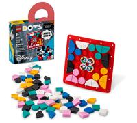 LEGO DOTS Disney Mickey and Minnie Mouse Stitch-On Patch 41963 DIY Toy Badge Making Kit to Decorate Clothes Backpacks and More Craft Kit for Kids A