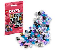 LEGO 41803 DOTS Extra DOTS Series 8 - Glitter and Shine Tiles Set for Bracelets, Message Boards, Room Décor, Bag Tags, Kids Arts and Crafts Kit