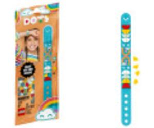 LEGO DOTS Rainbow Bracelet 41900 DIY Craft Bracelet Making Kit; A Fun Craft kit for Kids who Like Making Creative Jewelry, That Also Makes a Cool Holiday or Birthday Gift Toy, New 2020 (33 Pieces)