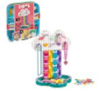 LEGO DOTS Rainbow Jewelry Stand 41905 DIY Craft Decorations Kit, A Fun Toy for Kids who Like Creating Arts and Crafts Bedroom Decor Accessories, New 2020 (213 Pieces)