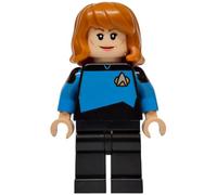 LEGO Dr. Beverly Crusher Minifigure from Set 10356