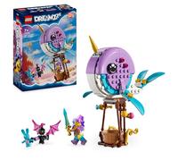 LEGO DREAMZzz 2-in-1 Izzie's Narwhal Hot-Air Balloon Toy, Sea Animal Building Set, Save Bunchu from Grimspawn, Transforming Whale Toy Figure, Gifts for Girls Boys and Kids Aged 7 Plus Years Old 71472