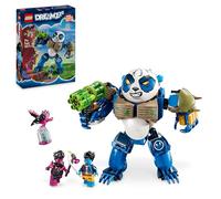 LEGO DREAMZzz 2-in-1 Logan the Mighty Panda Toy for 7 Plus Year Old Girls & Boys, Set with a Posable Animal Figure and 2 Minifigures, Creative Birthday Gift for Kids 71480