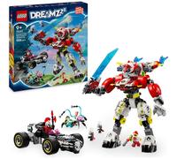 Lego Dreamzzz Cooper&Rsquo;S Tiger Mech &Amp; Zero&Rsquo;S Hot Rod Car Toy 71497 One Colour