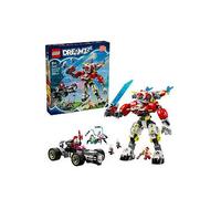 Lego Dreamzzz Cooper&Rsquo;S Tiger Mech & Zero&Rsquo;S Hot Rod Car Toy 71497 One Colour