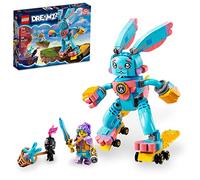 LEGO DREAMZzz Izzie and Bunchu The Bunny Building Toy Set, 2 Ways to Build Bunchu The Bunny, Includes Grimspawn and Izzie Minifigures, Gift for Kids Ages 7 and Up, 71453