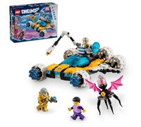 LEGO DREAMZzz Mr. Oz’s Space Car Toy, Transforming Vehicle Building Set, Includes TV Show Minifigures Mr. Oz, Albert and Jayden, Space Shuttle Toy Gift for Boys and Girls Aged 8 and Up, 71475