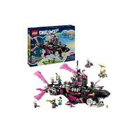 LEGO DREAMZzz 2in1 Nightmare Shark Submarine Toy - Modular Set with 2 Building Options, 2 Detachable Flyers & 5 Minifigures incl. Mateo and Astrid - Creative Gift for 9+ Year Old Boys & Girls - 71500
