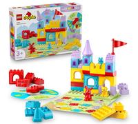 LEGO DUPLO Hopsy's Castle Game - Educational Motor Skills Toy for Toddlers - incl. 3 Animal Figures, a Toy Castle & a Board Game with a Spinner - Birthday Gift for 3+ Year Old Girls & Boys - 10450