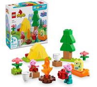 Lego Peppa Pig Peppa Pig Camping Trip Building Playset With Canoe Toy 10452 One Colour