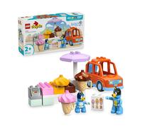 Lego Duplo 10458 Bandit & Bluey Ice Cream Trip With Bluey 22 Piece Set Lego Multicolor