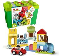 LEGO DUPLO 10914 Classic Deluxe Brick Box & Toy Car Christmas Gift For Kids