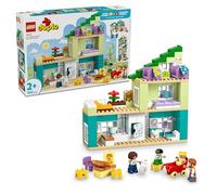 LEGO DUPLO 3 in 1 Modern Family House with Figures 10470 | Toys for 2+ Year Old Girls & Boys, Interactive Montessori Set, Doll's House Accessories, Gift Idea for Toddlers, 166 Pieces