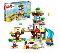LEGO DUPLO 3in1 Tree House 10993 Creative Building Toy for Toddlers Includes 8 Figures for Teaching Social Skills Playing Together and Group Play G