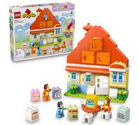LEGO DUPLO Bluey: Blueys Family House with Memory Game - Toddler Toy for Kids Ages 3+ - Memory Game Playset Includes Bluey Figure - Preschool Toy Gift