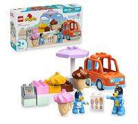 LEGO DUPLO Bluey: Ice Cream Trip with Bluey 10458 | Toys for 2+ Year Old Girls & Boys, Educational Motor Skills Set, Car & Ice Cream Stand, Gift Idea, 22 Pieces