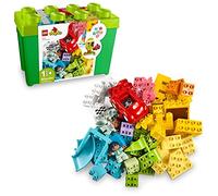 LEGO Duplo Classic Deluxe Brick Box 10914 Starter Set with Storage Box, Great Educational Toy for Toddlers 18 Months and Up, New 2020 (85 Pieces)