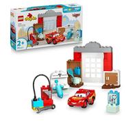 LEGO DUPLO Disney and Pixar McQueen's Visit to Doc's Garage 10456 | Toys for 2+ Year Old Boys & Girls, Race Car Model, Car Wash Tools & Accessories, Gift Idea for Toddlers, 35 Pieces