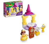 LEGO DUPLO Disney Belle's Ballroom 10960 Building Toy for Kids Aged 2+; Princess Belle, Lumiere, Cogsworth and Chip (23 Pieces)