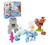 LEGO DUPLO Disney Elsa & Bruni in the Enchanted Forest - Educational Frozen 2 Toy for 2+ Year Old Toddlers, Girls & Boys - 4 Figures in n Elsa Mini Doll - Birthday Gift Idea - 10418