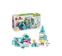 LEGO DUPLO Disney Frozen Creative Box with Elsa and Olaf - Educational Motor Skills Toy for Toddlers - Montessori Set w/ 2 Figures - Gift for 2+ Year Old Girls & Boys - 10462