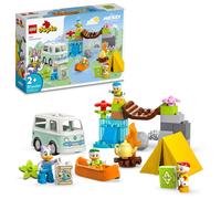 LEGO DUPLO Disney Mickey and Friends Camping Adventure 10997 Toddler Building Toy Set Features 4 DUPLO Toy Figures: Daisy Duck Huey Dewey and Louie