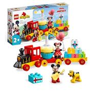LEGO DUPLO Disney Mickey & Minnie Birthday Train 10941 | Toys for 2+ Year Old Girls & Boys, Educational Set with Number Bricks, 3 Figures, Birthday Gift for Toddlers, 22 Pieces