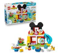 LEGO DUPLO Disney Mickey Mouse Clubhouse with Minnie & Pluto - Educational Fine Motor Skills Toy for Toddlers - incl. 3 Figures & Toodles - Gift for 2+ Year Old Boys & Girls - 10465