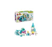 LEGO DUPLO Disney Frozen Creative Box with Elsa and Olaf - Educational Motor Skills Toy for Toddlers - Montessori Set w/ 2 Figures - Gift for 2+ Year Old Girls & Boys - 10462