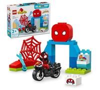 LEGO DUPLO Marvel Spin’s Motorcycle Adventure Fantasy Playset, Based on Spidey and His Amazing Friends TV Show, Build-and-Rebuild, Toddler Toys, Preschool Motorcycle Toy for Kids' Ages 2 and Up, 10424