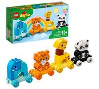 LEGO DUPLO My First Animal Train 10955 Pull-Along Toddlers’ Animal Toy with an Elephant, Tiger, Giraffe and Panda, New 2021 (15 Pieces)