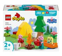 Lego Peppa Pig Peppa Pig Camping Trip Building Playset With Canoe Toy 10452 One Colour
