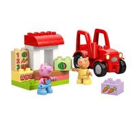 LEGO DUPLO Peppa Pig Tractor And Market Building Set (18 Pieces) 24m+