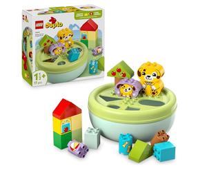 LEGO DUPLO Shape Sorter: Puppy House 10441 | Toys for 1+ Year Old Girls & Boys, Educational Sorting Set, Colourful Bricks in Various Shapes, Gift Idea, 17 Pieces