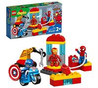 LEGO DUPLO Super Heroes Lab 10921 Marvel Avengers Superheroes Construction Toy and Educational Playset for Toddlers, New 2020 (30 Pieces)