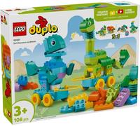 LEGO Duplo 3 in 1 Dinosaurs on Wheels Construction Set 10451