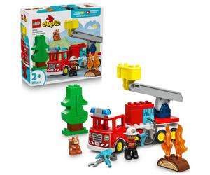 LEGO DUPLO Town 10473 Fire Engine with Hose and Firefighter Age 2+ 28pcs