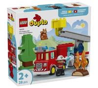 LEGO® DUPLO Town 10473 Fire Engine with Hose and Firefighter