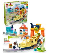 LEGO DUPLO Town Big Interactive Community Train Set - Learning Toddler Train Toy Playset for Boys and Girls Ages 3+ - Gift Idea for Birthdays and Hol
