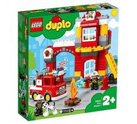 LEGO DUPLO Town Fire Station 10903 Building Blocks, 2019 (76 Pieces)