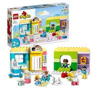 LEGO DUPLO Town Life At The Day Nursery, Educational Toy for 2+ Year Old Toddlers, Learning Set with Building Bricks and 4 Figures incl. Preschool Teacher 10992