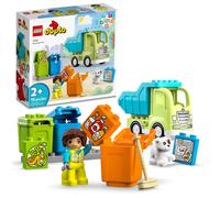 LEGO DUPLO Town Recycling Truck 10987 Building Toy Set Learn Through Play with This STEM Creative Birthday Gift for Toddlers Boys Girls Ages 2+ Co
