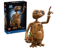 LEGO Ideas E.T. the Extra-Terrestrial - Model Kit for Adults in lien Figure, Artificial Potted Flowers & Light Brick - Nostalgic Gift for Sci-Fi Movie Fans - 21370