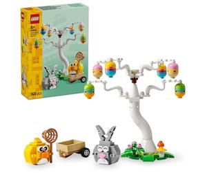 LEGO Easter Bunny and Chick Egg Hunt 40808 | Toys for 8+ Year Old Girls & Boys, Easter Arts and Crafts Set, Rabbit & Bird Animal Figures, Gift Idea, 140 Pieces