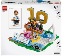 LEGO Editions Lionel Messi - Football Highlights Toy - 3D Display Model Kit w/Collectible Minifigure - Kids' Room Decor - Gift for 10+ Year Old Boys, Girls & Adult Sports Fans - 43011