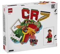 LEGO Editions Cristiano Ronaldo - Football Highlights Toy - 3D Display Model Kit w/Collectible Minifigure - Kids' Room Decor - Gift for 10+ Year Old Boys, Girls & Adult Sports Fans - 43012