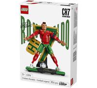 LEGO Editions Cristiano Ronaldo - Football Legend Toy - 3D Figure Display Model Kit - DIY Kids' Room Decor - Gift for 12+ Year Old Boys, Girls & Adult Sports Fans - 43016