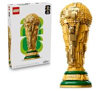 LEGO Editions FIFA World Cup Official Trophy Toy - 3D DIY Model Kit w/a Collectible Minifigure - Football Gift for 12+ Year Old Boys, Girls & Adult Sports Fans - 43020