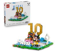 LEGO Editions Lionel Messi - Football Highlights Toy - 3D Display Model Kit w/Collectible Minifigure - Kids' Room Decor - Gift for 10+ Year Old Boys, Girls & Adult Sports Fans - 43011