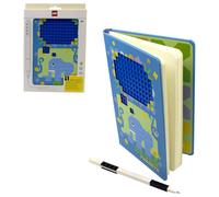 Lego Elephant Dotted Notebook With Gel Pen Multi